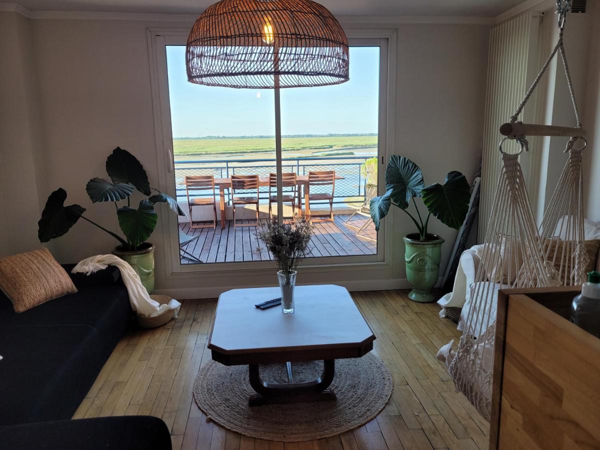 Vue Et Terrasse Panoramique Sur La Baie De Somme Apartment Saint-Valery-sur-Somme Exterior photo